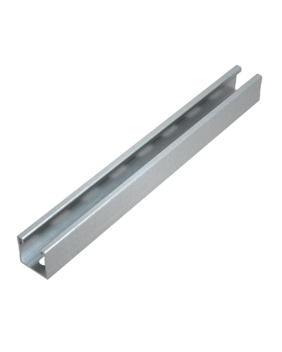 Страт-профиль 41х41 L2600 мм s:1,5 HD КМ-Профиль (STP41-41-2600 HD) в Комсомольске-на-Амуре Аксессуары для лотков Pintop.ru