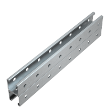 Страт-профиль двойной 41х41 L1400 мм s:2,5 (тройная перфорация) КМ-Профиль (2STPU41-41-1400 3P)