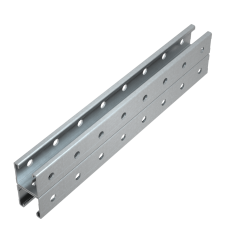 Страт-профиль двойной 41х41 L2700 мм s:1,5 (тройная перфорация) HD85 КМ-профиль (2STP41-41-2700 3P HD85)