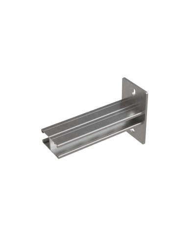 Страт-консоль двойная усиленная развернутая 41х41 L150 s:2,5 мм КМ-профиль (2KSSUR41-150) в Комсомольске-на-Амуре Аксессуары для лотков Pintop.ru