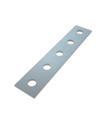 Пластина соединительная с 5 отверстиями 208 мм КМ-Профиль (PS-5) в Комсомольске-на-Амуре Аксессуары для лотков Pintop.ru