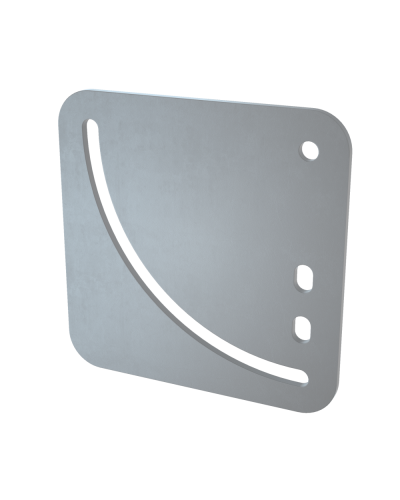 Пластина поворотная универсальная HD85 КМ-профиль (PPU HD85) в Комсомольске-на-Амуре Аксессуары для лотков Pintop.ru