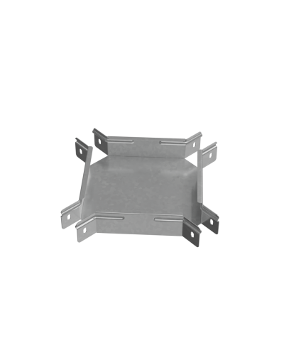 Х-разветвитель 50х50 мм ПЛЮС INOX304 КМ-Профиль (XDplus50-50 INOX304) в Комсомольске-на-Амуре Аксессуары для лотков Pintop.ru