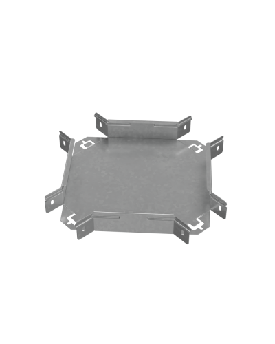 Х-разветвитель 50х100 мм ПЛЮС HD КМ-Профиль (XDplus50-100 HD) в Комсомольске-на-Амуре Аксессуары для лотков Pintop.ru