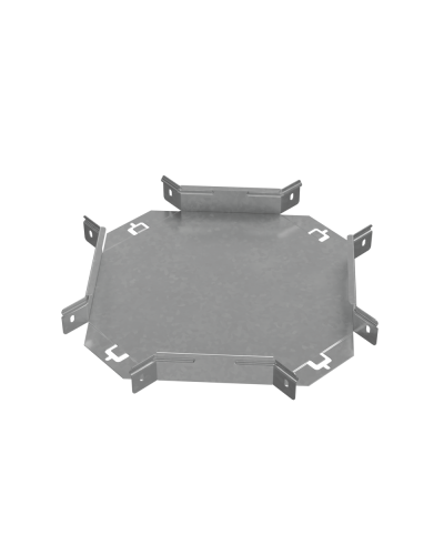 Х-разветвитель 50х150 мм ПЛЮС HD85 КМ-профиль (XDplus50-150 HD85) в Комсомольске-на-Амуре Аксессуары для лотков Pintop.ru