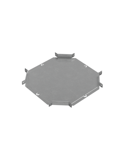 Х-разветвитель 50х400 мм ПЛЮС INOX304 КМ-Профиль (XDplus50-400 INOX304) в Комсомольске-на-Амуре Аксессуары для лотков Pintop.ru