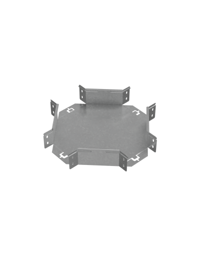 Х-разветвитель 80х150 мм ПЛЮС INOX304 КМ-Профиль (XDplus80-150 INOX304) в Комсомольске-на-Амуре Аксессуары для лотков Pintop.ru