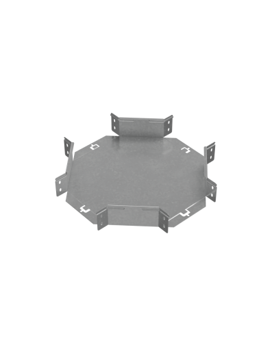 Х-разветвитель 80х200 мм ПЛЮС INOX304 КМ-Профиль (XDplus80-200 INOX304) в Комсомольске-на-Амуре Аксессуары для лотков Pintop.ru