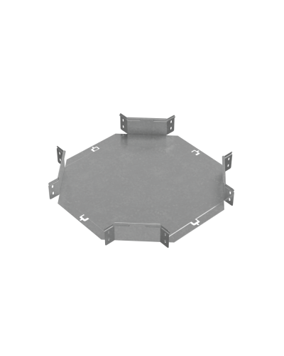 Х-разветвитель 80х300 мм ПЛЮС КМ-Профиль (XDplus80-300) в Комсомольске-на-Амуре Аксессуары для лотков Pintop.ru