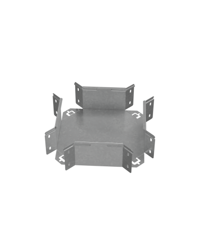 Х-разветвитель 100х100 мм ПЛЮС HD85 КМ-профиль (XDplus100-100 HD85) в Комсомольске-на-Амуре Аксессуары для лотков Pintop.ru