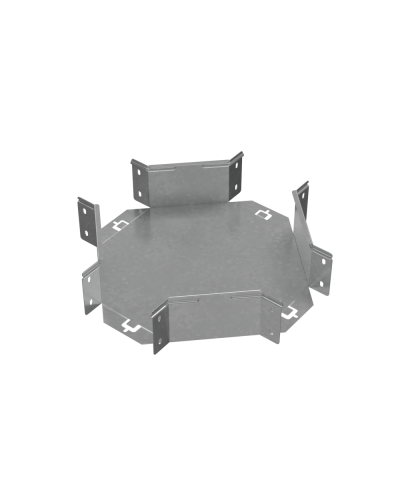 Х-разветвитель 100х150 мм ПЛЮС INOX304 КМ-Профиль (XDplus100-150 INOX304) в Комсомольске-на-Амуре Аксессуары для лотков Pintop.ru