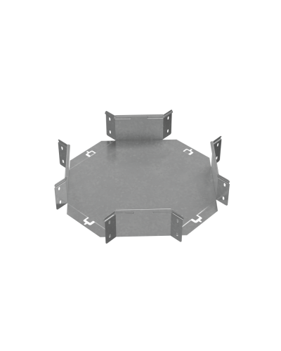 Х-разветвитель 100х200 мм ПЛЮС HD85 КМ-профиль (XDplus100-200 HD85) в Комсомольске-на-Амуре Аксессуары для лотков Pintop.ru