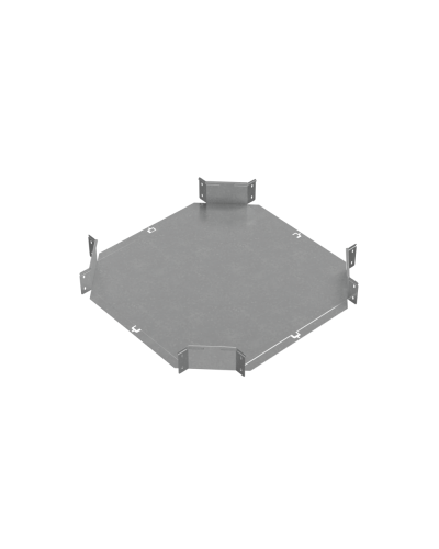 Х-разветвитель 100х500 мм ПЛЮС HD85 КМ-профиль (XDplus100-500 HD85) в Комсомольске-на-Амуре Аксессуары для лотков Pintop.ru