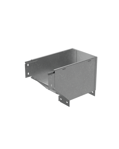 Угол вертикальный внешний R 100х200 мм с разворотом трассы на 90 гр. ПЛЮС HD КМ-Профиль (VLPDplus90-100-200-R HD) в Комсомольске-на-Амуре Аксессуары для лотков Pintop.ru