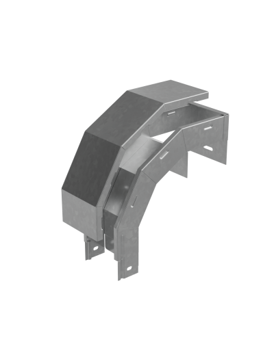 Т-ответвитель крышка верт. вниз 50х500х200 мм ПЛЮС INOX304 КМ-Профиль (OKTDplus50-500-200 INOX304) в Комсомольске-на-Амуре Аксессуары для лотков Pintop.ru