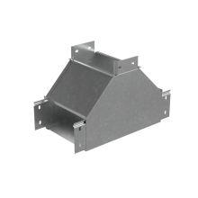 Т-отвод вертикальный вверх 100х200 мм "ПЛЮС" INOX304 КМ-Профиль (TDNplus100-200 INOX304)