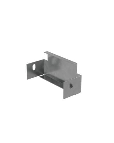 Заглушка лотка 50х400 мм ПЛЮС INOX304 КМ-Профиль (ZUplus50-400 INOX304) в Комсомольске-на-Амуре Аксессуары для лотков Pintop.ru