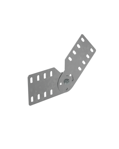 Шарнирный соединитель для борта 100 мм ПЛЮС INOX304 КМ-Профиль (SH3plus INOX304) в Комсомольске-на-Амуре Аксессуары для лотков Pintop.ru