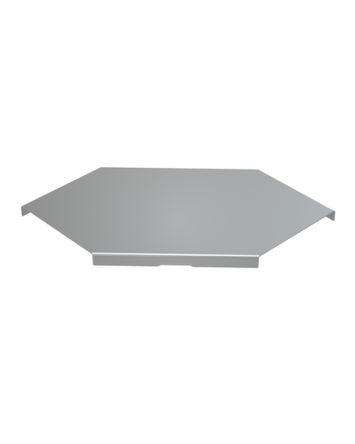 Крышка горизонтального угла 90 гр. 200 мм КМ-Профиль (KGL90-200) в Комсомольске-на-Амуре Аксессуары для лотков Pintop.ru