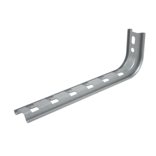 Консоль L-образная безвинтовая 200 мм INOX304 КМ-Профиль (KSLBV200 INOX304)