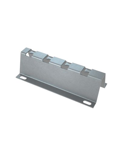 Универсальная скоба безвинтовая 400 мм INOX304 КМ-Профиль (USBV400 INOX304) в Комсомольске-на-Амуре Держатели, клипсы, скобы Pintop.ru