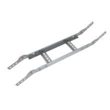 Вертикальный шарнирный угол 100х500х1,2 мм HD85 КМ-профиль (LSHL100-500-1.2 HD85)