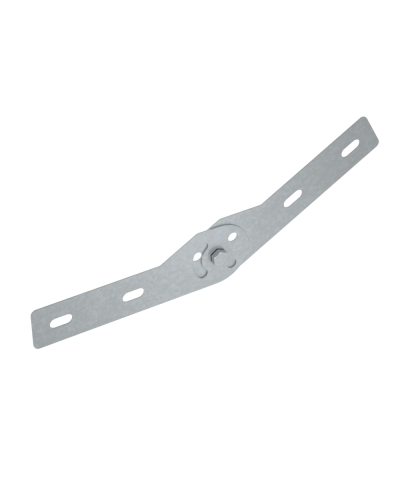 Шарнирный соединитель лестничного лотка 50 мм Быстрый монтаж КМ-Профиль (LSHS1) в Комсомольске-на-Амуре Аксессуары для лотков Pintop.ru