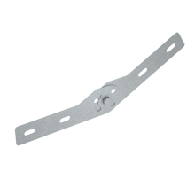 Шарнирный соединитель лестничного лотка 50 мм "Быстрый монтаж" HD КМ-Профиль (LSHS1 HD)