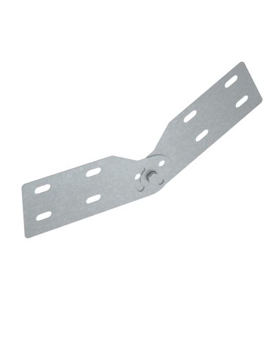 Шарнирный соединитель лестничного лотка 100 мм Быстрый монтаж HD85 КМ-профиль (LSHS3 HD85) в Комсомольске-на-Амуре Аксессуары для лотков Pintop.ru