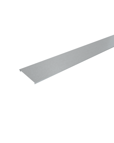 Крышка лестничного лотка 500х1,5 L3000 мм HD85 КМ-профиль (KLL500-1.5-3000 HD85) в Комсомольске-на-Амуре Аксессуары для лотков Pintop.ru