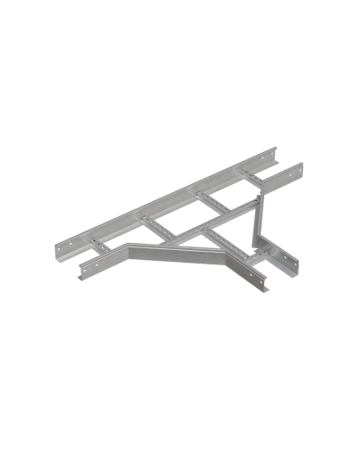 Т-отвод лестничный 80х600х1,2 мм INOX304 N КМ-Профиль (LTD80-600-1.2 INOX304 N) в Комсомольске-на-Амуре Аксессуары для лотков Pintop.ru
