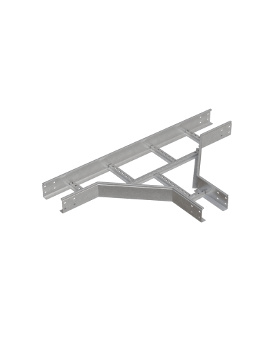 Т-отвод лестничный 100х500х1,2 мм INOX304 N КМ-Профиль (LTD100-500-1.2 INOX304 N) в Комсомольске-на-Амуре Аксессуары для лотков Pintop.ru