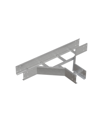 Т-отвод лестничный 150х200х1,2 мм N КМ-профиль (LTD150-200-1.2 N) в Комсомольске-на-Амуре Аксессуары для лотков Pintop.ru