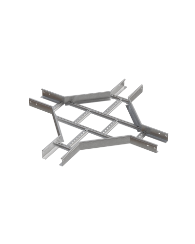 Х-разветвитель лестничный 80х200х2,0 мм HD N КМ-профиль (LXD80-200-2.0 HD N) в Комсомольске-на-Амуре Аксессуары для лотков Pintop.ru