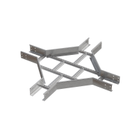 Х-разветвитель лестничный 100х600х1,5 мм INOX304 N КМ-Профиль (LXD100-600-1.5 INOX304 N)