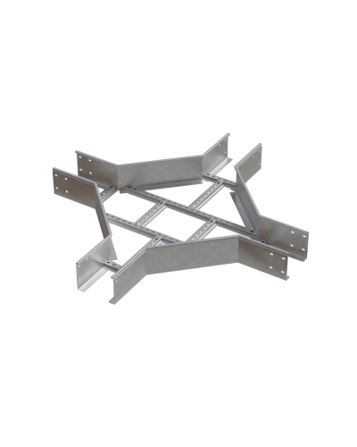 Х-разветвитель лестничный 150х500х1,5 мм HD N КМ-профиль (LXD150-500-1.5 HD N) в Комсомольске-на-Амуре Аксессуары для лотков Pintop.ru