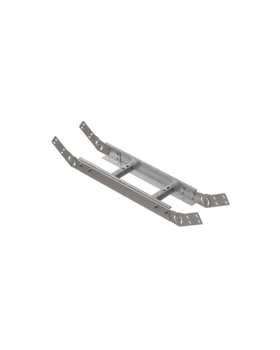 Вертикальный шарнирный угол 80х200х2,0 мм HD85 N КМ-профиль (LSHL80-200-2.0 HD85 N) в Комсомольске-на-Амуре Аксессуары для лотков Pintop.ru