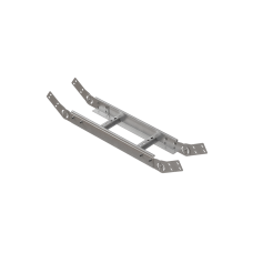 Вертикальный шарнирный угол 80х300х1,2 мм HD85 N КМ-профиль (LSHL80-300-1.2 HD85 N)