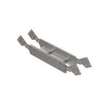 Вертикальный шарнирный угол 150х700х2,0 мм HD85 N КМ-профиль (LSHL150-700-2.0 HD85 N)