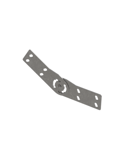 Комплект шарнирных соединителей для лестничного лотка H80 s:1,5 мм HD N КМ-профиль (LSHS2 HD N) в Комсомольске-на-Амуре Аксессуары для лотков Pintop.ru