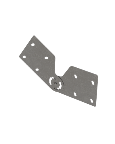 Комплект шарнирных соединителей для лестничного лотка H150 s:1,2 мм N КМ-профиль (LSH4 N) в Комсомольске-на-Амуре Аксессуары для лотков Pintop.ru