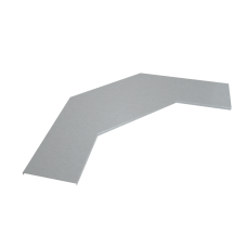 Крышка лестничного горизонтального угла 90 гр. 200 мм HD85 КМ-профиль (KLGL90-200 HD85)
