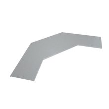 Крышка лестничного горизонтального угла 90 гр. 600 мм HD КМ-Профиль (KLGL90-600 HD)