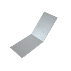 Крышка лестничного вертикального внутреннего угла 45 гр. 200 мм HD85 КМ-профиль (KLNL45-200 HD85)