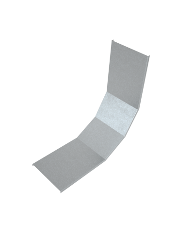 Крышка лестничного вертикального внутреннего угла 90 гр. 500 мм HD КМ-Профиль (KLNL90-500 HD) в Комсомольске-на-Амуре Аксессуары для лотков Pintop.ru