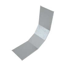 Крышка лестничного вертикального внутреннего угла 90 гр. 100 мм HD КМ-Профиль (KLNL90-100 HD)