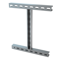 Крепление к двутавровой балке H-образное 400х400 мм HD КМ-Профиль (KTH400 HD)