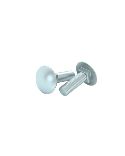 Болт с полукруглой головкой и квадратным подголовком М6х20 мм DIN 603 (упак. 150 шт) КМ-Профиль (BTG6-20) в Комсомольске-на-Амуре Крепеж Pintop.ru