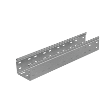 Лоток перфорированный 80х100х1,2 L2000 мм "Стандарт ПЛЮС" INOX304 КМ-Профиль (LPEplus80-100-1.2-2000 INOX304)