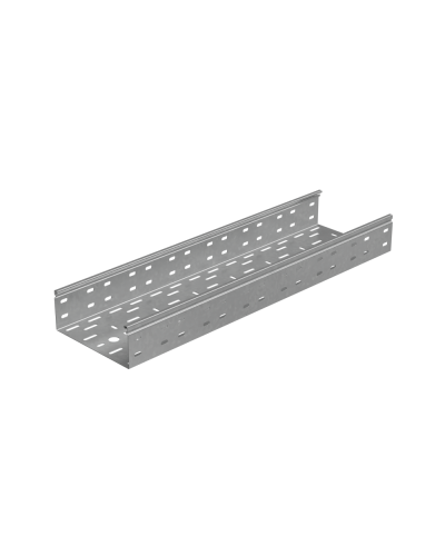Лоток перфорированный 80х200х1,2 L3000 мм Стандарт ПЛЮС INOX304 КМ-Профиль (LPEplus80-200-1.2-3000 INOX304) в Комсомольске-на-Амуре Кабельные лотки Pintop.ru